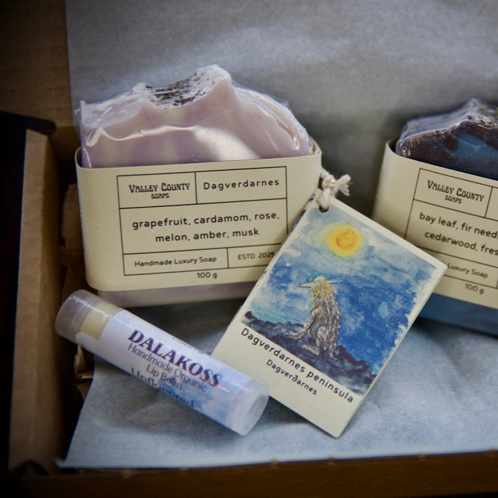Dagverðarnessápan og Dalakoss varasalvi