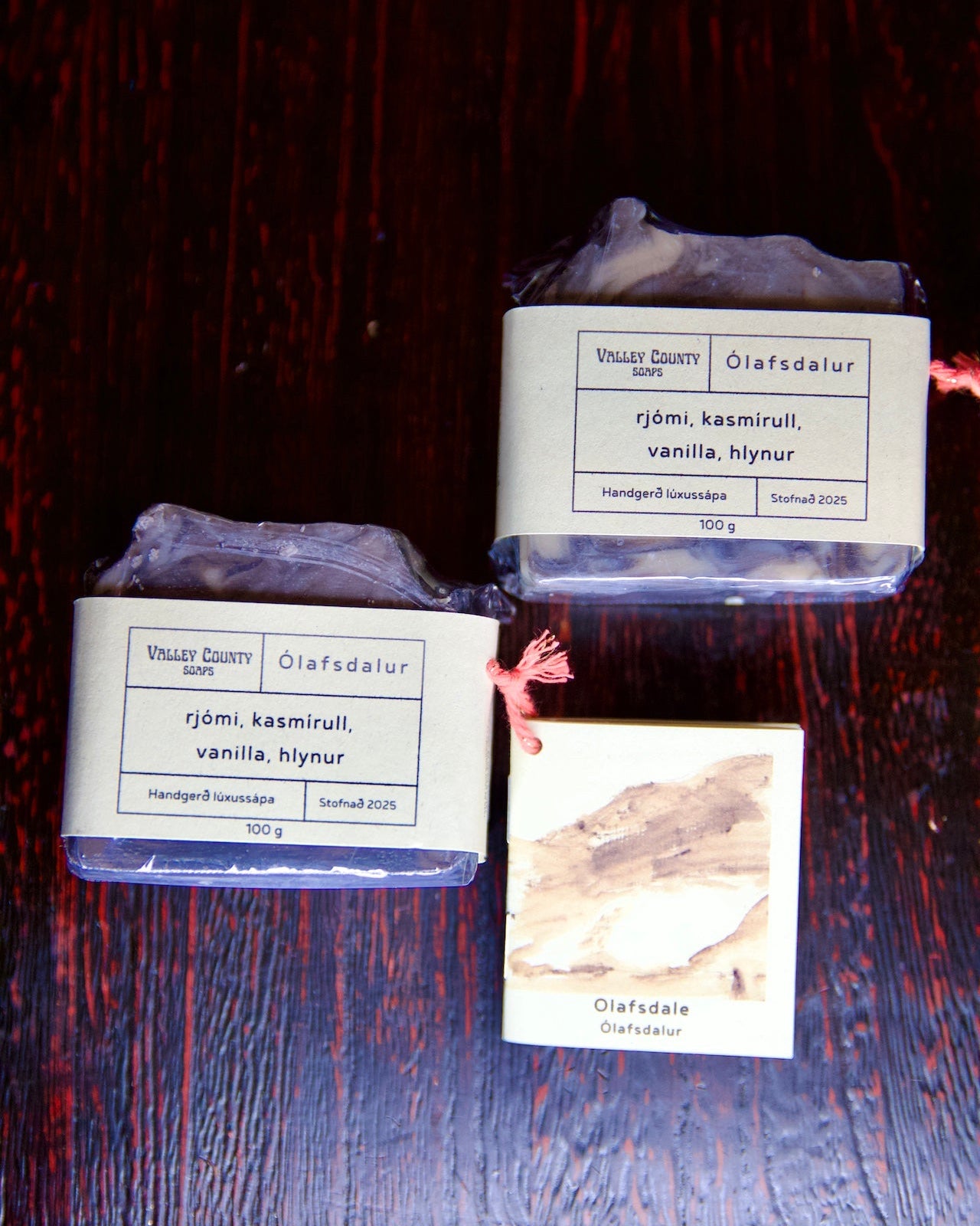 Two Valley County Soaps called Olafsdalur